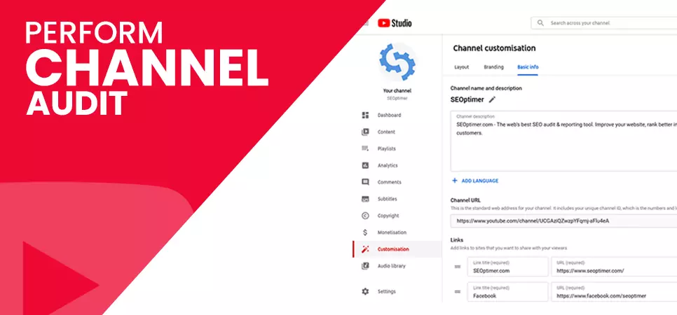 Perform channel audit